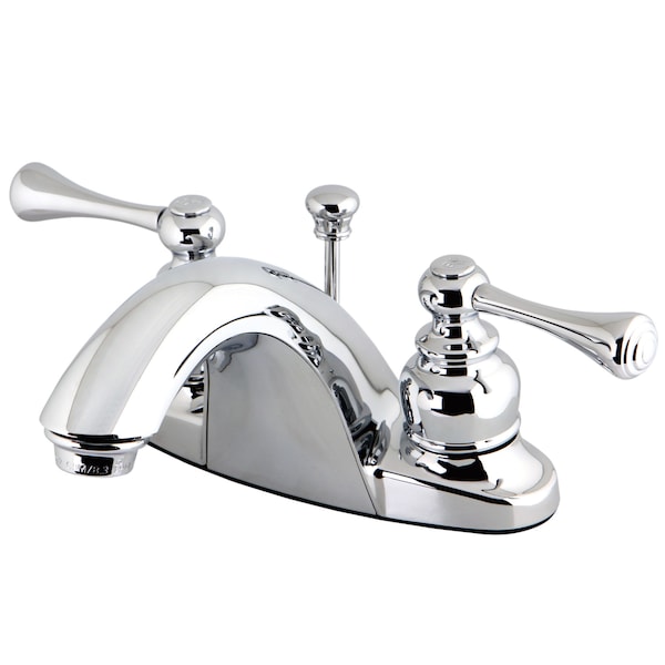 4" Centerset Bathroom Faucet, Chrome